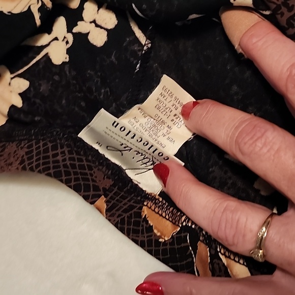 KATHIE LEE  COLLECTION , SKIRT & SCARF.  SIZE  12 . - Picture 3 of 8